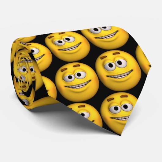 Cravate Cool Emoticon Guy (Roulé)