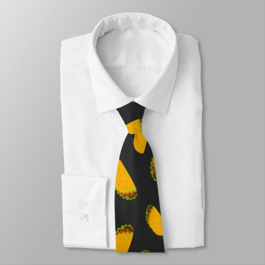 Cravate Cool et amusant yummy taco motif (Attaché)