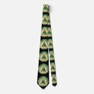 Cravate Cool et camouflage unique Illuminati