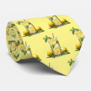 Cravate Cool limonade motif