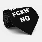 Cravate Cool MILANO - Mila Fckn Non avec drapeau (Roulé)