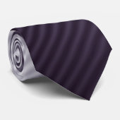 Cravate Cool moderne design design élégant  Eggplant Bleu  (Roulé)