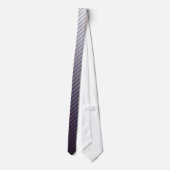 Cravate Cool moderne design design élégant  Eggplant Bleu  (Dos)