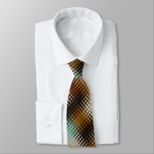 Cravate Cool Multi-Color Zigzag Pattern
