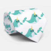 Cravate Cool Narwhal Motif (Roulé)