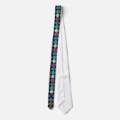 Cravate cool Oeil de parties scintillant coloré brillant t (Dos)
