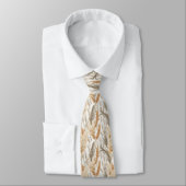Cravate Cool Pampas motif carrelé Grass (Attaché)