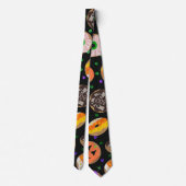 Cravate Cool Parties scintillant mignonne Confetti Donuts  (Dos)