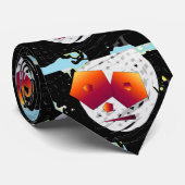 Cravate cool pour le golfeur ! (Roulé)