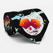 Cravate cool pour le golfeur ! (Roulé)