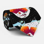 Cravate cool pour le golfeur ! (Roulé)