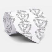 Cravate COOL Retro Grunge 45 DJ (Roulé)