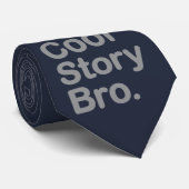 Cravate Cool Story Bro (Roulé)