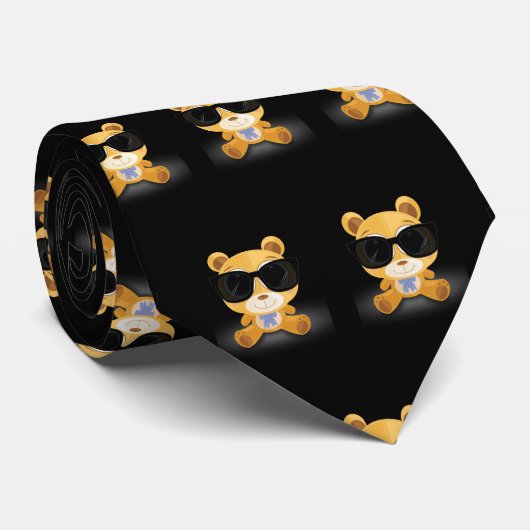 Cravate Cool Teddy Bear (Roulé)