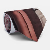 Cravate Cooperstown NY - Premier bâtiment de la Banque nat (Roulé)