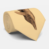 Cravate Copie antique animale préhistorique de Mosasaur (Roulé)