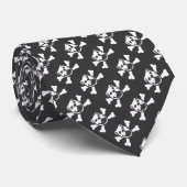 Cravate COPIE de CRÂNE de BOULEDOGUE (par asile nanowatt (Roulé)