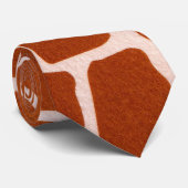 Cravate Copie de girafe de safari (Roulé)