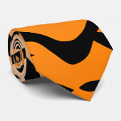 Cravate Copie de tigre de Faux (Roulé)