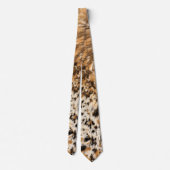 Cravate Copies animales de fourrure de remous chic (Dos)