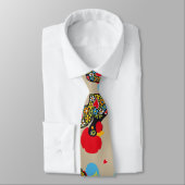 Cravate Coq célèbre de motif de Barcelos Nr 06 (Attaché)