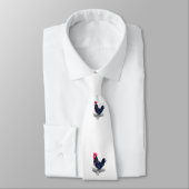 Cravate Coq de Minorque (Attaché)