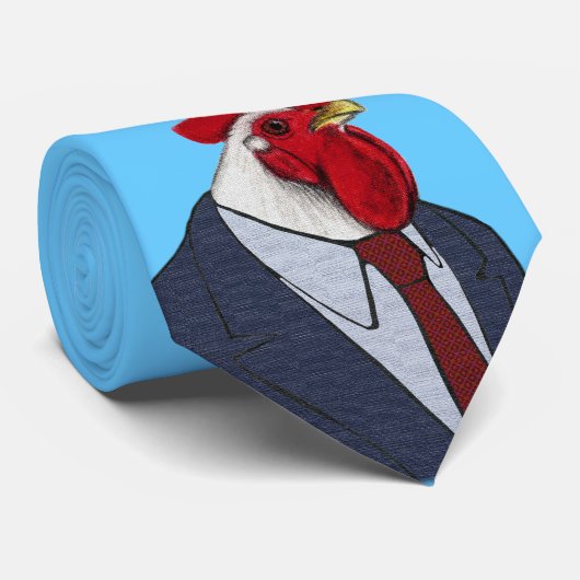 Cravate Coq de patron (Roulé)