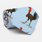 Cravate Coq fou (Roulé)