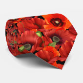Cravate Coquelicot (Roulé)