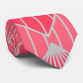 Cravate Coques de palourdes Art Déco (Roulé)