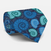 Cravate Coquillages Editable de couleur d'arrière - plan (Roulé)