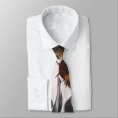 Cravate Coquillages vintages, Vie Marine, Coques de mer (Attaché)