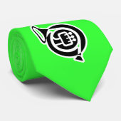 Cravate Cor de harmonie mignon (Roulé)