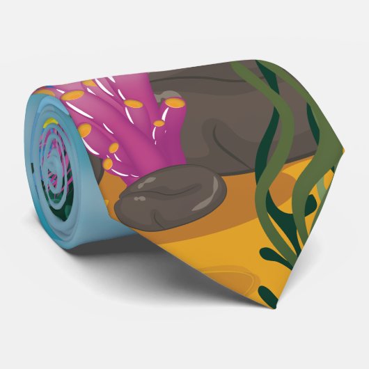 Cravate Corail Reef (Roulé)