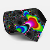 Cravate Coraux - Mandelbrot (Roulé)
