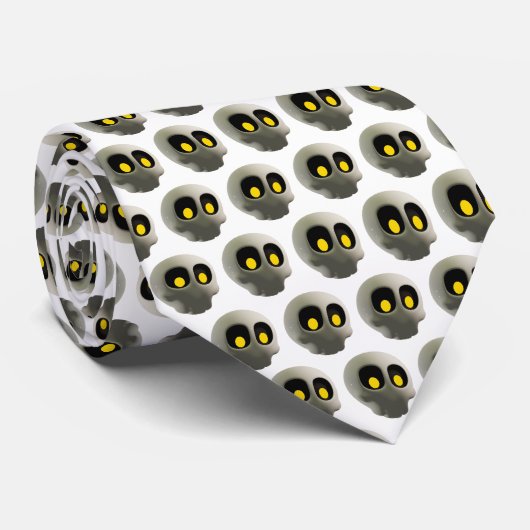 Cravate Corbata Calavera (Roulé)