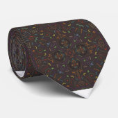 Cravate Corbata con diseño abstracto (Roulé)