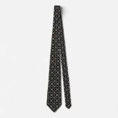 Cravate Corbata de estilo masculino moderno rayas (Devant)
