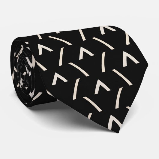 Cravate Corbata de estilo masculino moderno rayas (Roulé)