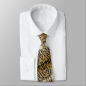 Cravate Corbata de tigre elegante (Attaché)