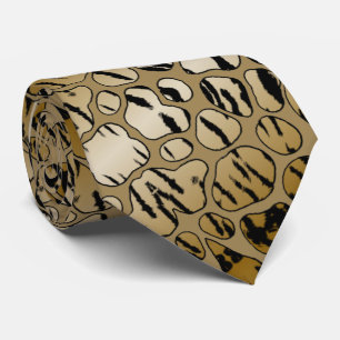 Cravate Corbata de tigre elegante