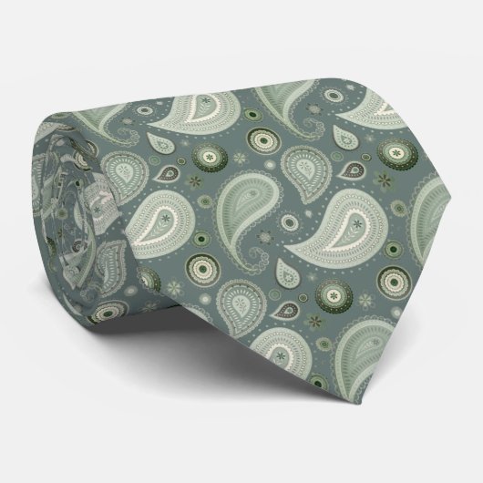 Cravate Corbata elegante verde (Roulé)