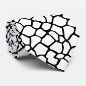 Cravate Corbata en blanco y negro (Roulé)