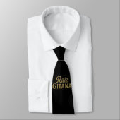 Cravate Corbata Negra Raíz Gitana (Attaché)