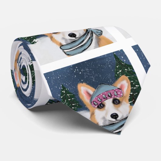 CRAVATE CORGI (Roulé)