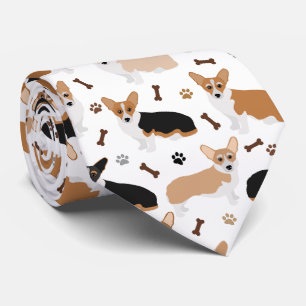 Cravate Corgi Chig Paws et Bones