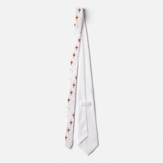 Cravate Cornets de crème glacée (Dos)