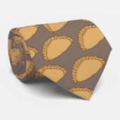 Cravate Cornish Pasty Pasties British Food Patterned (Roulé)