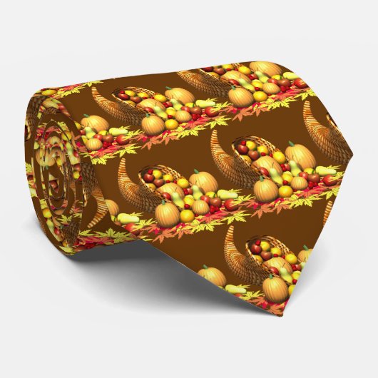 Cravate Cornucopia (Roulé)