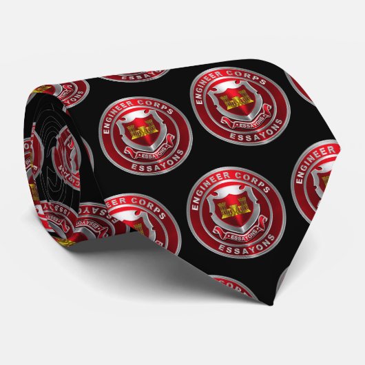 Cravate Corps du génie (Roulé)